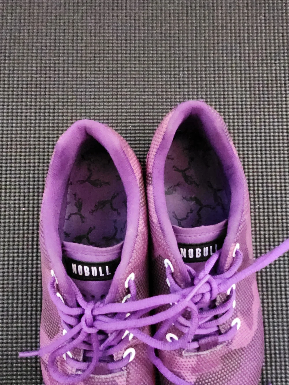 NOBULL Women's Purple Camo Trainer Shoes